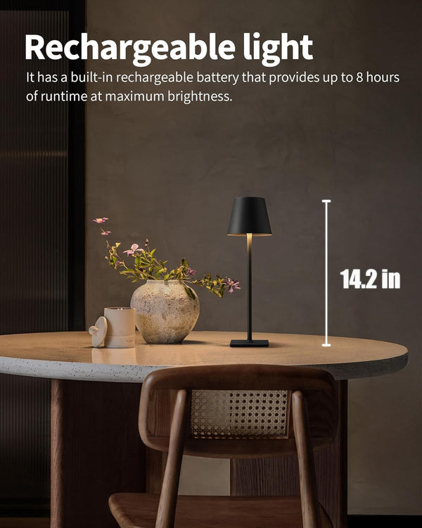 Portable Glow Table Lamps (2 Lamps)