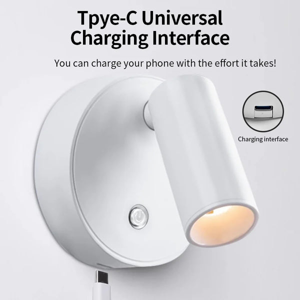 Dimmable Touch Bedside Light