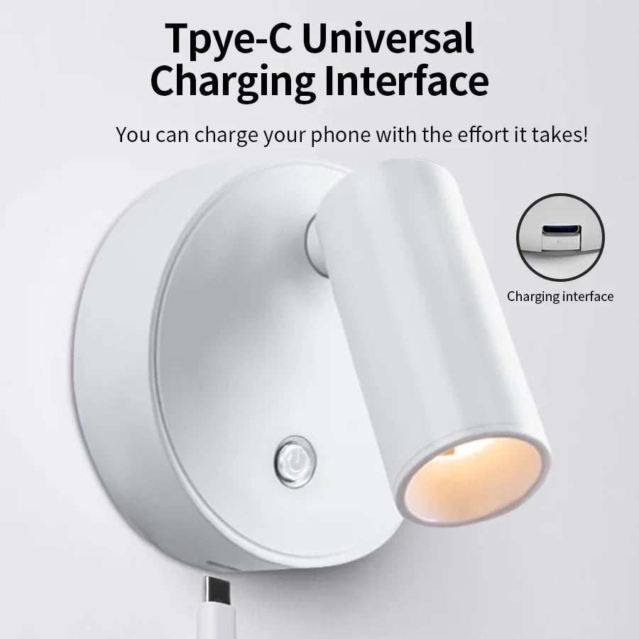 Dimmable Touch Bedside Light