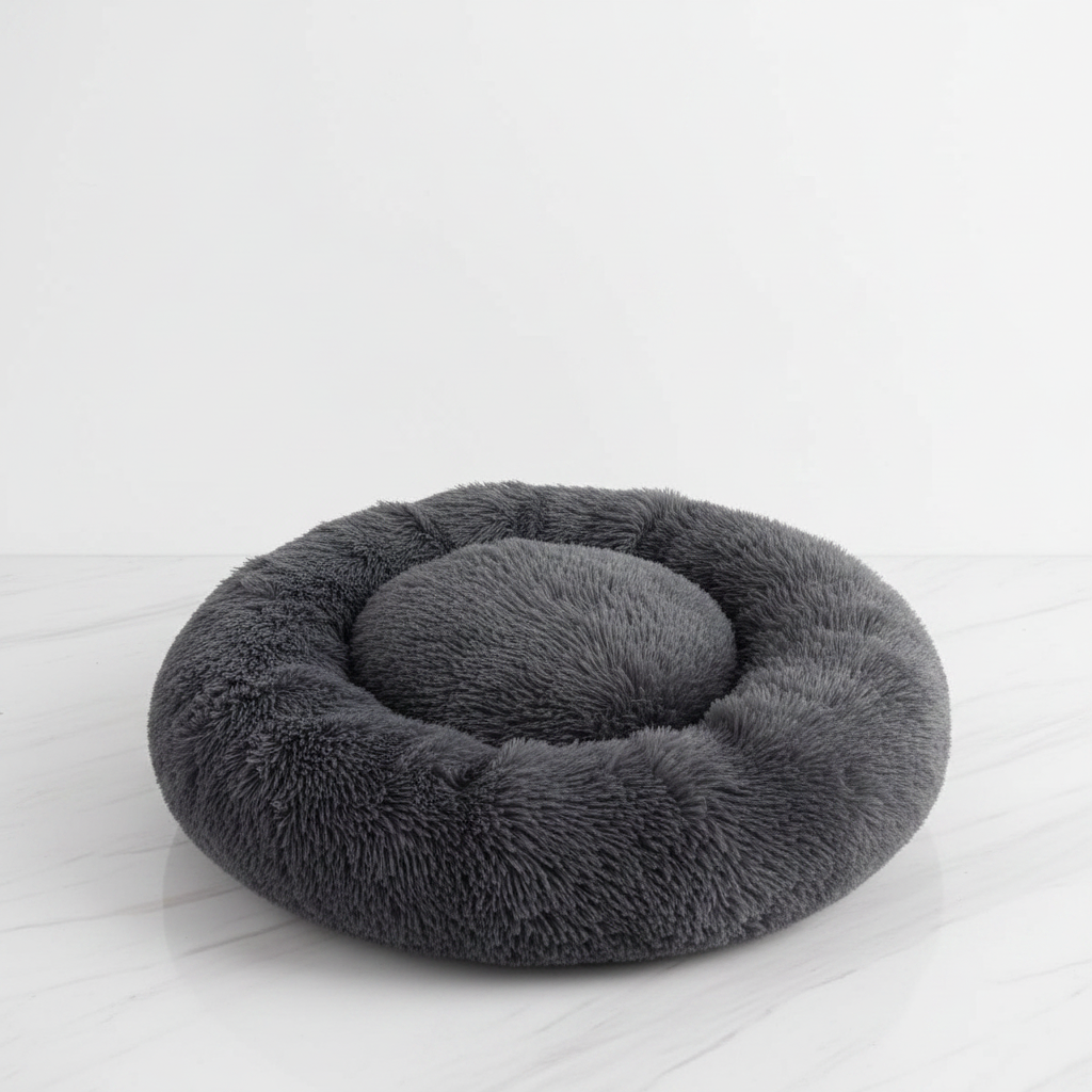 Charcoal Grey Pet Bed