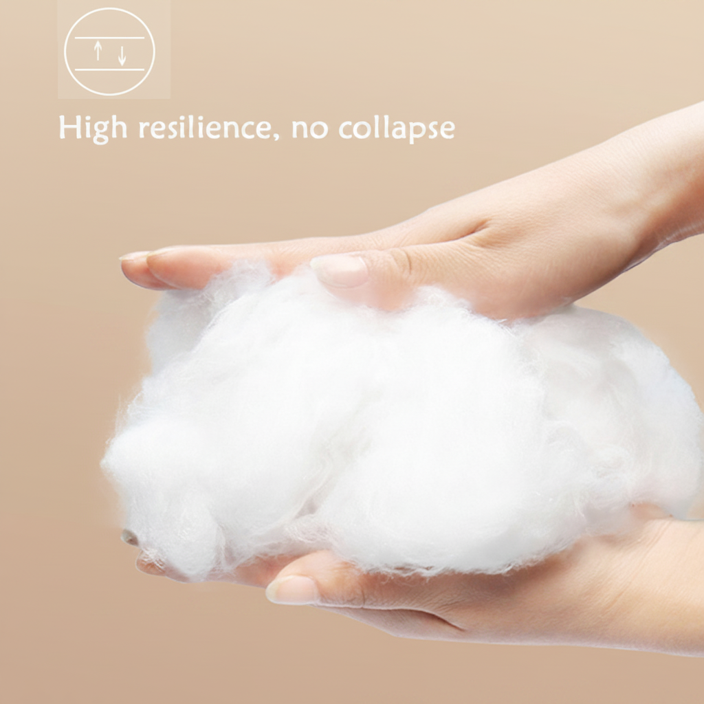 Cotton filling - nude background