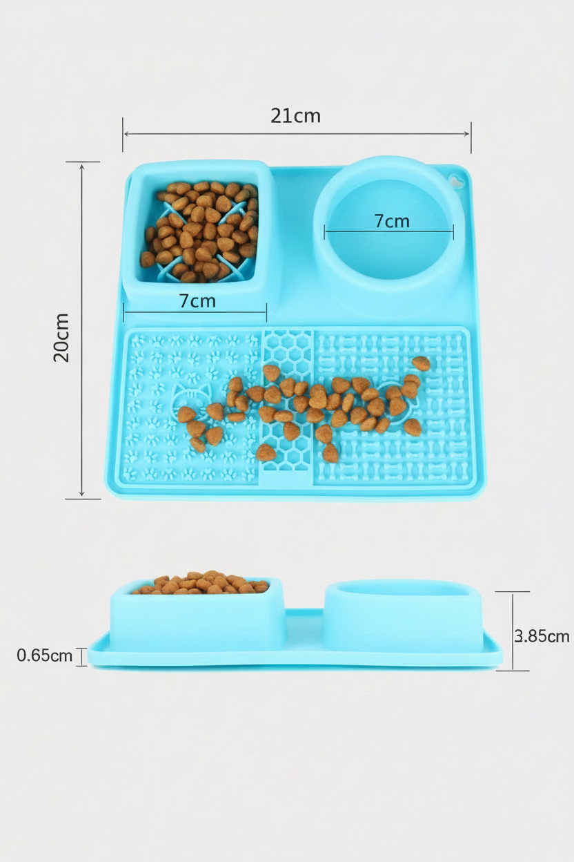 Lick Mat Dimensions — 3.85cm Fixed